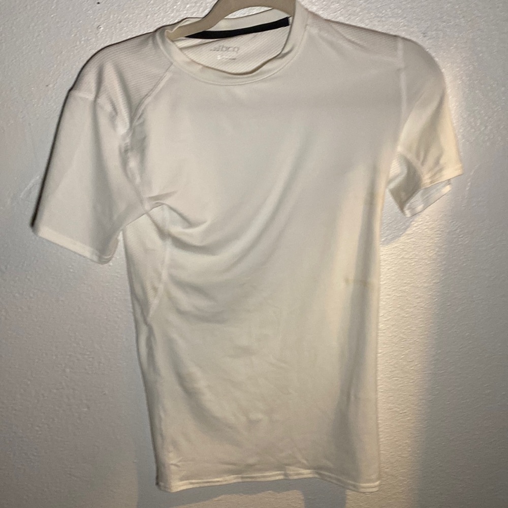 White bcg shirt